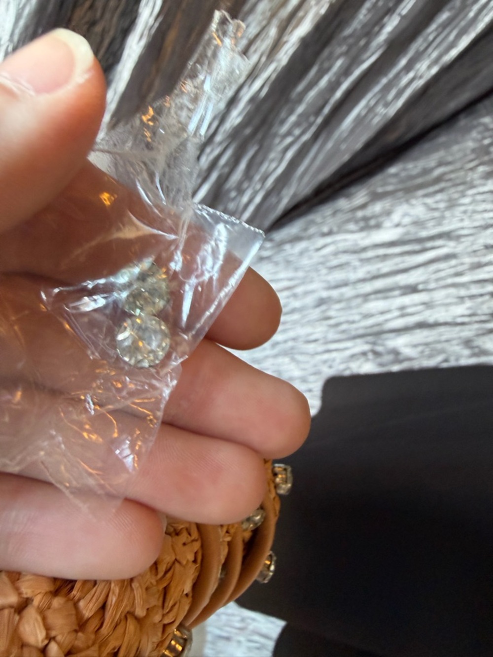 BTB Los Angeles Maeve Crystal Hobo Bag - Picture 7 of 16